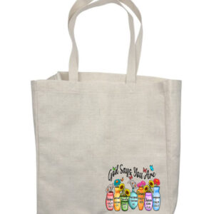 God says you are Corner Shop Bag