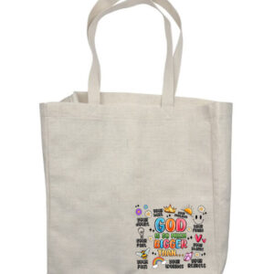 God is Bigger Corner Shop Bag