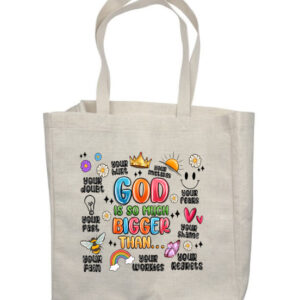 God is Bigger Shop Bag