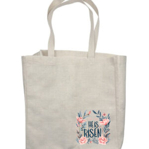 He is Risen Flowers 1 Corner Shop Bag