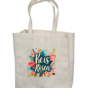He is Risen Flowers Shop Bag