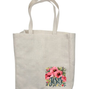 Jesus Flowers 1 Corner Shop Bag