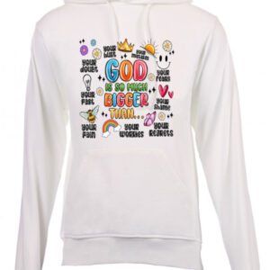 God is Bigger Kiddies Hoodie